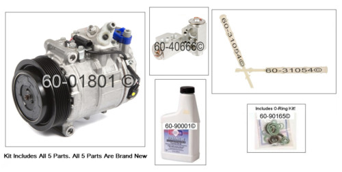 2003 -  2006 Porsche Cayenne 4.5L 03-06 NEW A/C AC Compressor Kit